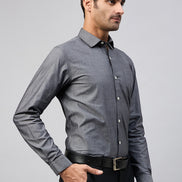 Charcoal Full Sleeve Formal Shirt