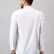 White Solid Shirt
