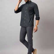 Black Printed Shirt