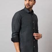 Black Printed Shirt