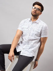 White Printed Shirt