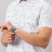 White Printed Shirt