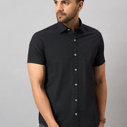 Black Printed Shirt