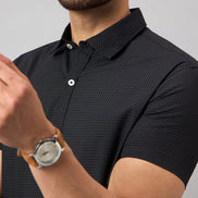 Black Printed Shirt