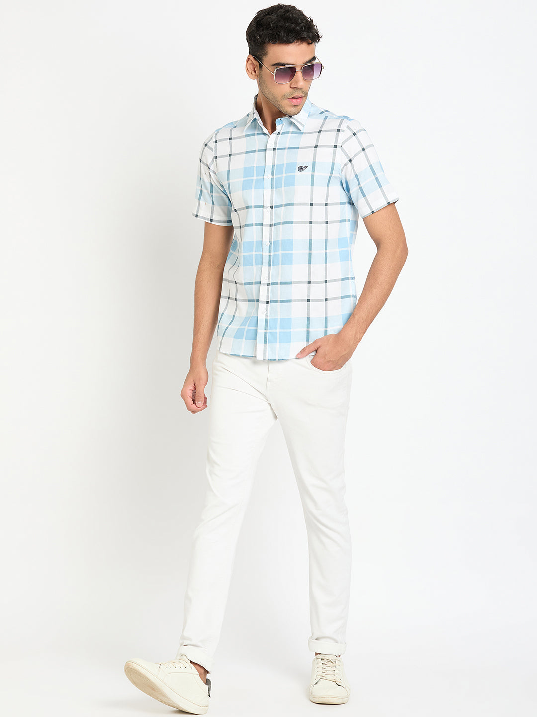 Sky Checked Shirt