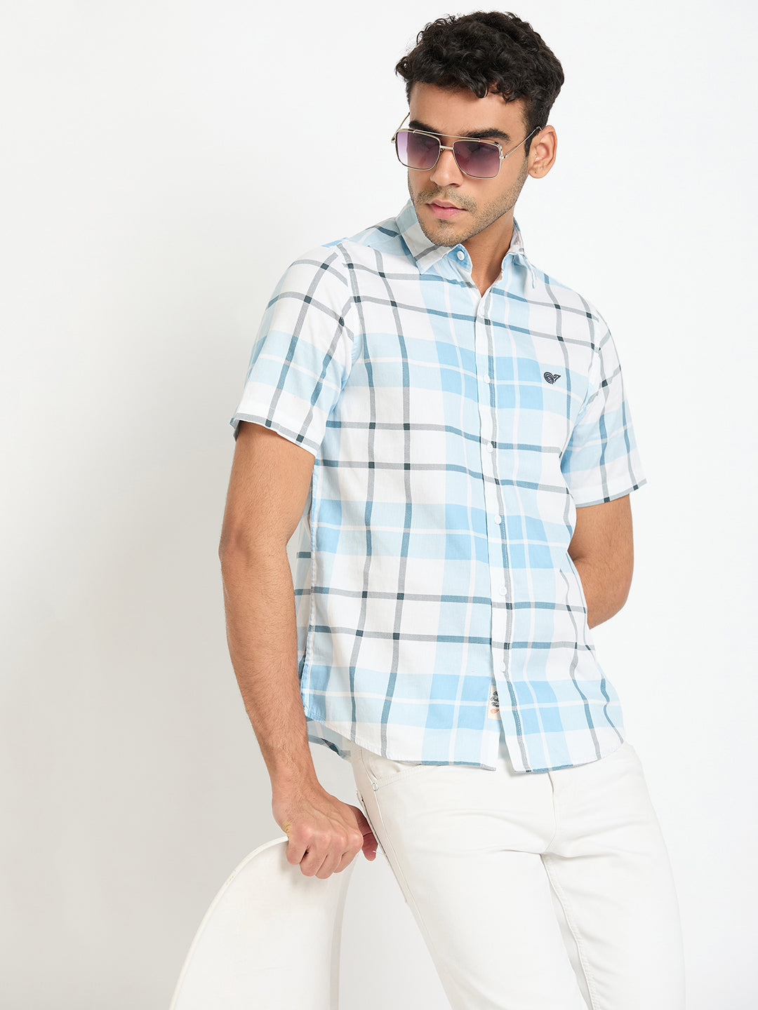 Sky Checked Shirt