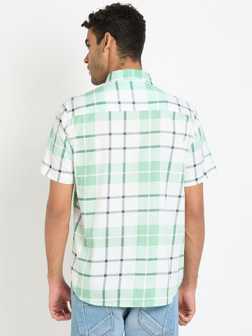 Green Checked Shirt