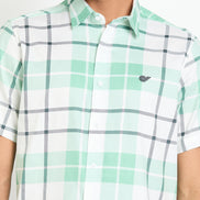 Green Checked Shirt