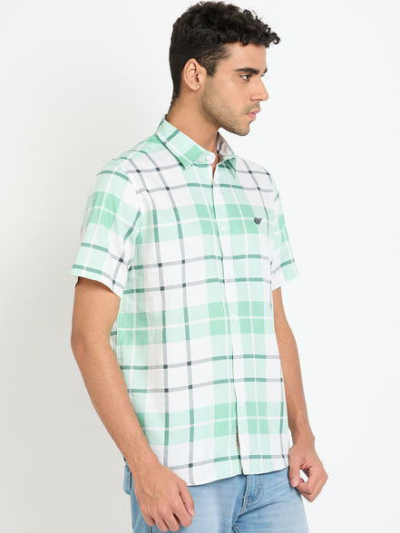 Green Checked Shirt