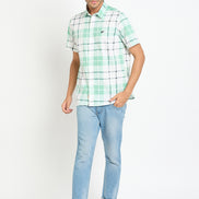 Green Checked Shirt
