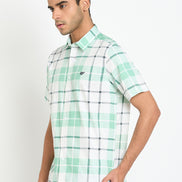 Green Checked Shirt