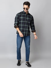 Green Check Reversible Shirt
