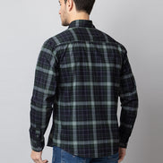 Green Check Reversible Shirt