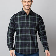 Green Check Reversible Shirt