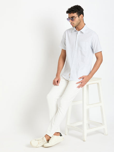 Light Sky Printed Shirt