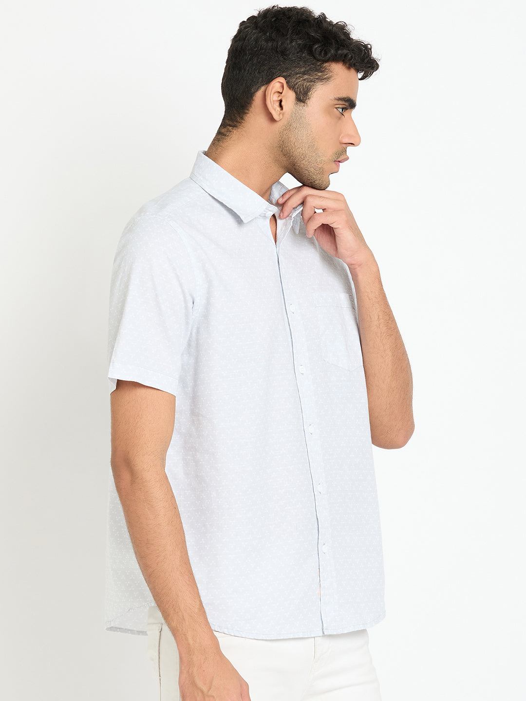 Light Sky Printed Shirt