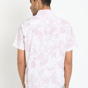 Lavender Floral Print Shirt