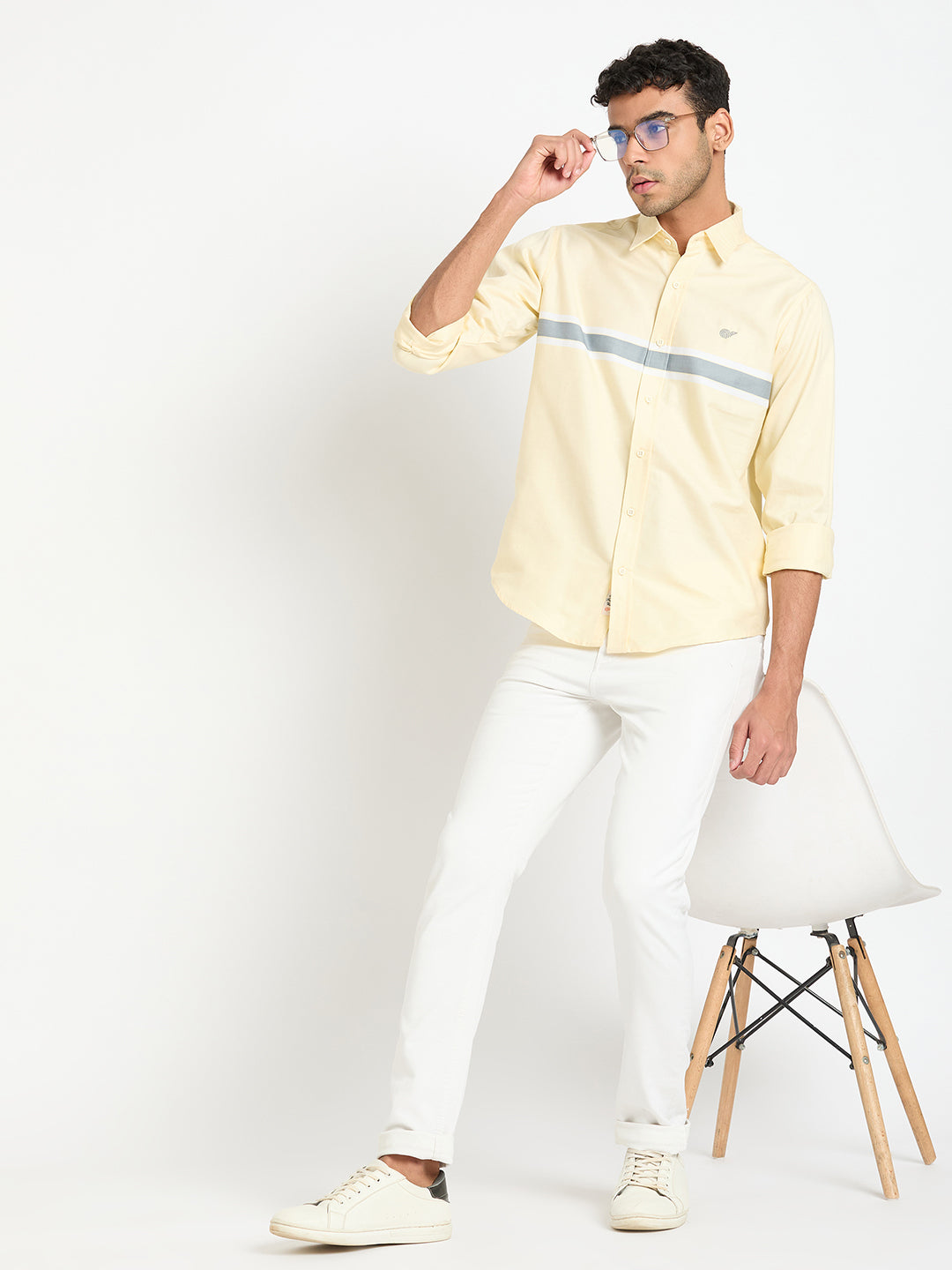 Yellow Striped Shirt
