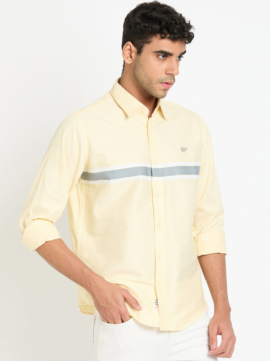Yellow Striped Shirt