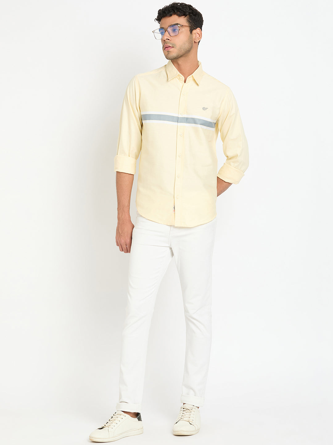 Yellow Striped Shirt