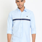 Light Blue Striped Shirt