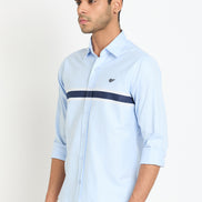 Light Blue Striped Shirt