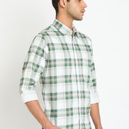 Green Checked Shirt