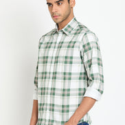 Green Checked Shirt