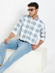 Blue Checked Shirt