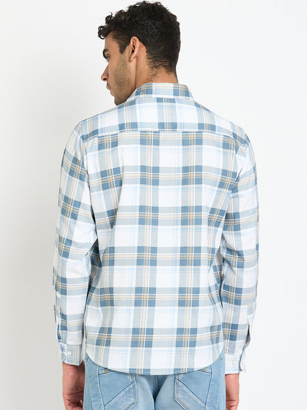 Blue Checked Shirt