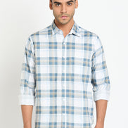 Blue Checked Shirt