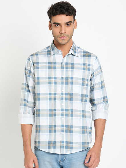 Blue Checked Shirt
