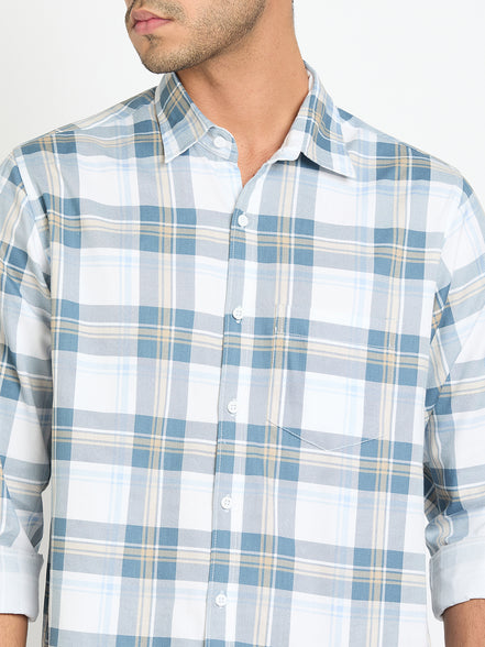 Blue Checked Shirt