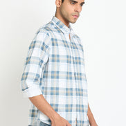 Blue Checked Shirt