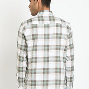 Olive Checked Shirt
