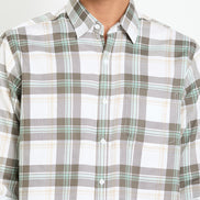Olive Checked Shirt