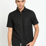 Black Solid Shirt