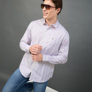 Pink Striped Shirt