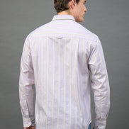 Pink Striped Shirt