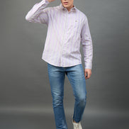 Pink Striped Shirt