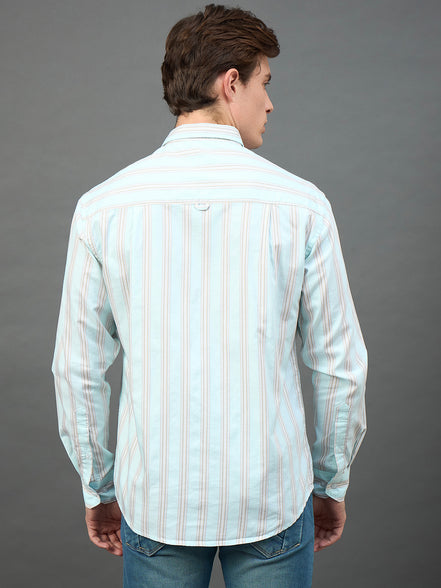 Blue Striped Shirt