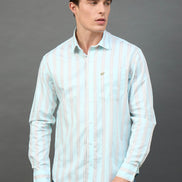 Blue Striped Shirt