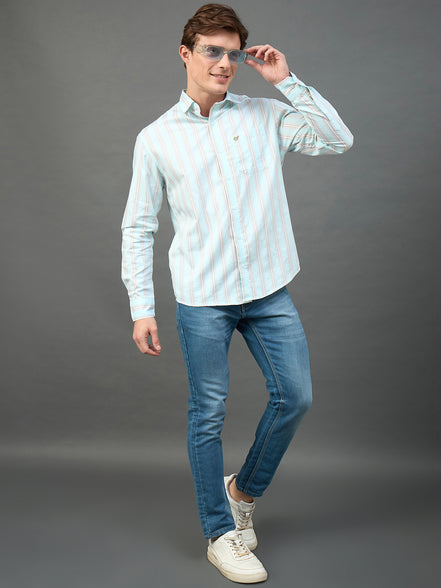 Blue Striped Shirt