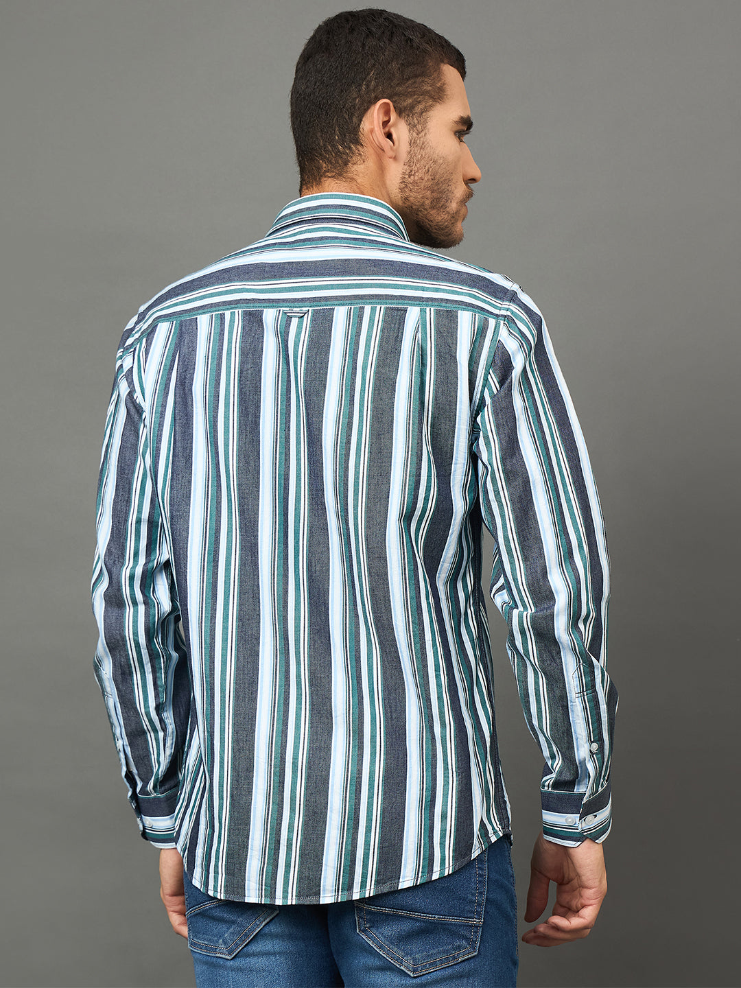 Club York Men Blue Shirt