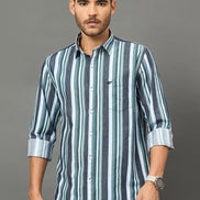 Club York Men Blue Shirt