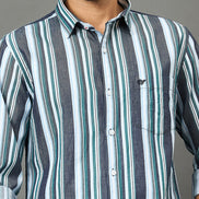 Club York Men Blue Shirt