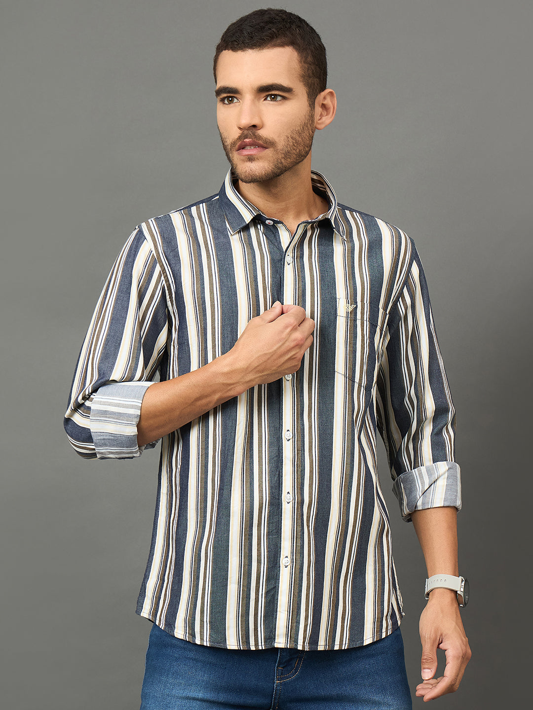 Club York Men Yellow Shirt