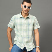Club York Men Green Shirt