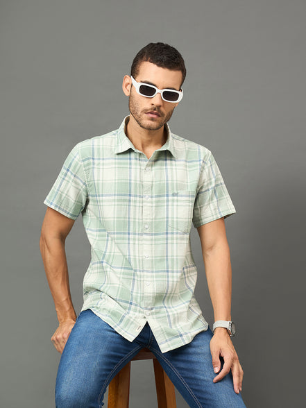 Club York Men Green Shirt