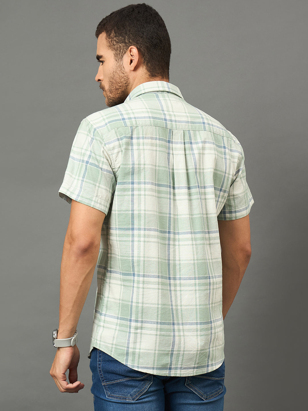 Club York Men Green Shirt